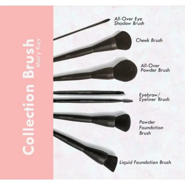 Essential Brush Collection for Makeup Application