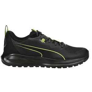 PUMA Mens Twitch Runner Trail Trail Running Sneakers Shoes - Black