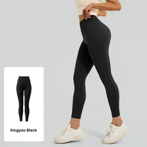 No Cable Lightweight Versatile High-Waisted Shaping Leggings Moisture-Wicking Breathable Tummy Control Yoga Pants High-Elastic Workout Leggings for Running Cycling & Fitness Gym Bottoms