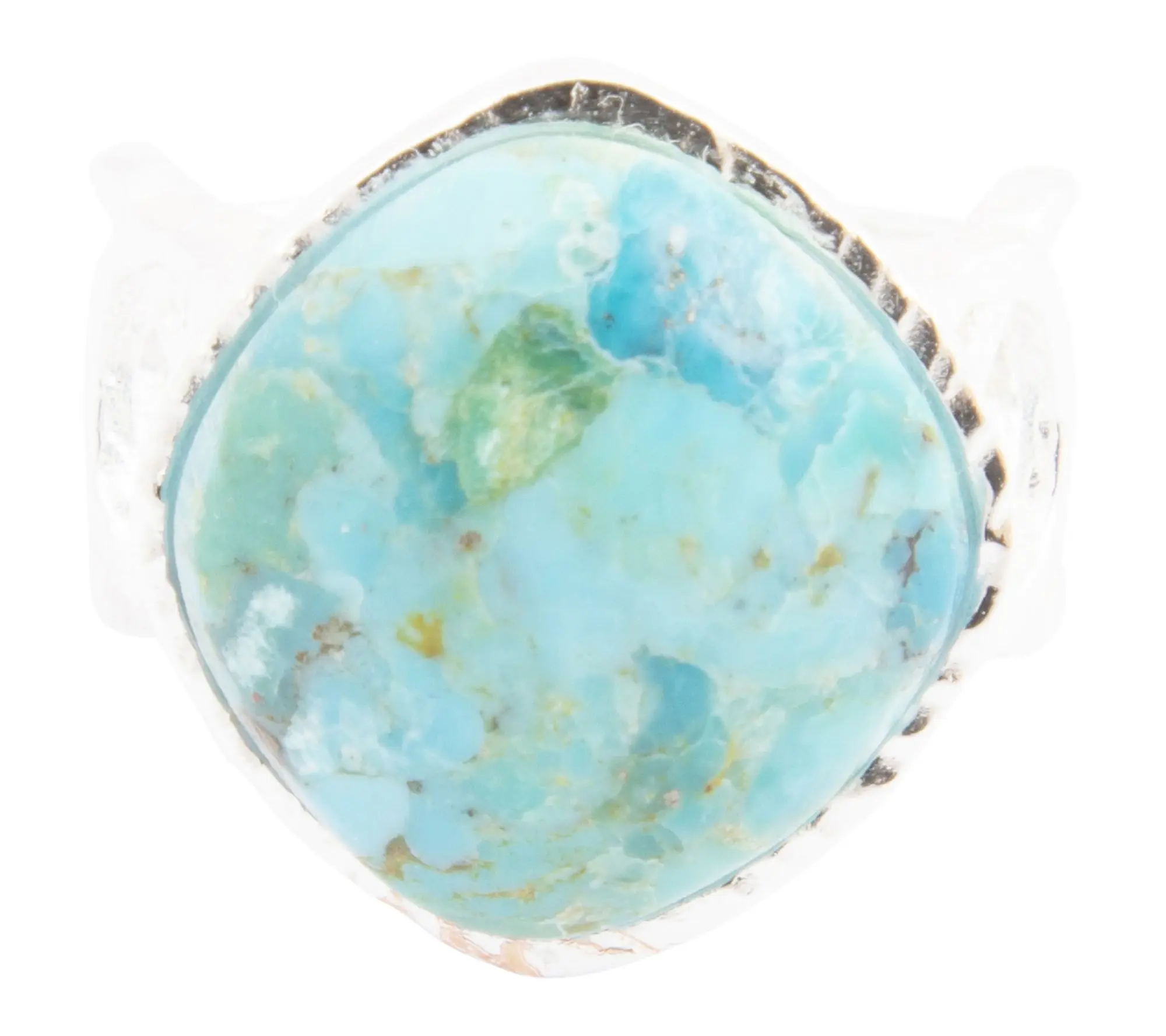 Barse Artisan Crafted Hypnosis Blue Turquoise Ring