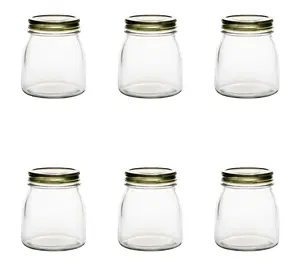 10 Strawberry Street Set of 6 Catania Canning Jars