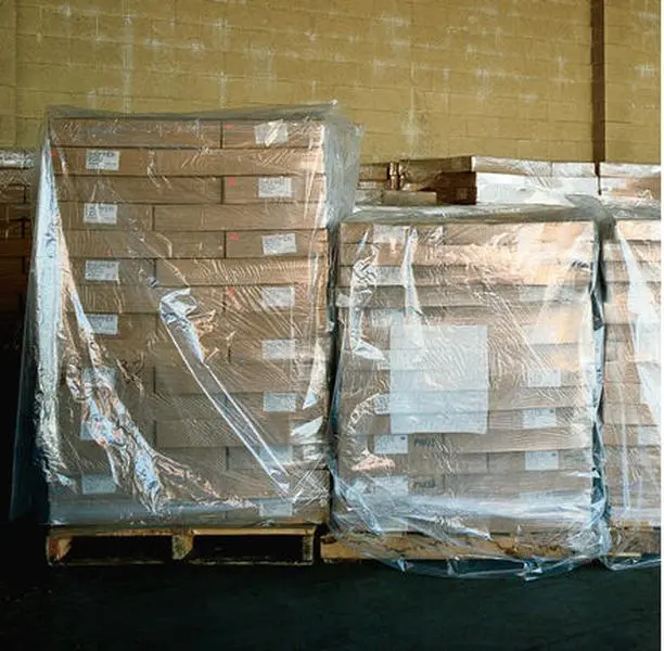 Box Partners PC508 54 in. x 52 in. x 60 in. - 1 Mil Clear Pallet Covers