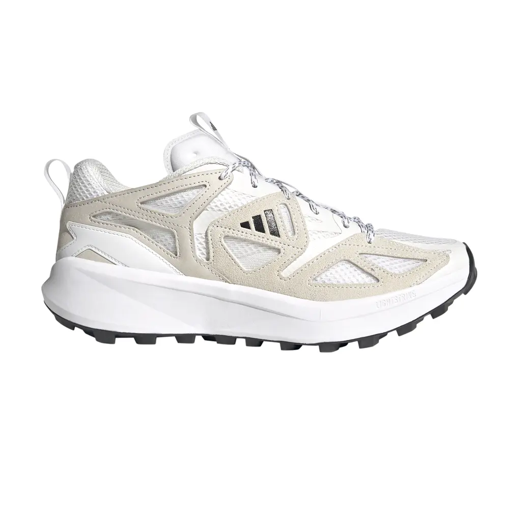 adidas Mens Kantai Trail Hiking Hiking Sneakers Shoes - White
