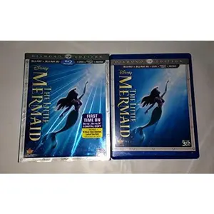 USED-The Little Mermaid (Three-Disc Diamond Edition) (Blu-ray 3D / Blu-ray / DVD + Digital Copy + Music) [3D Blu-ray] (Blu-ray)