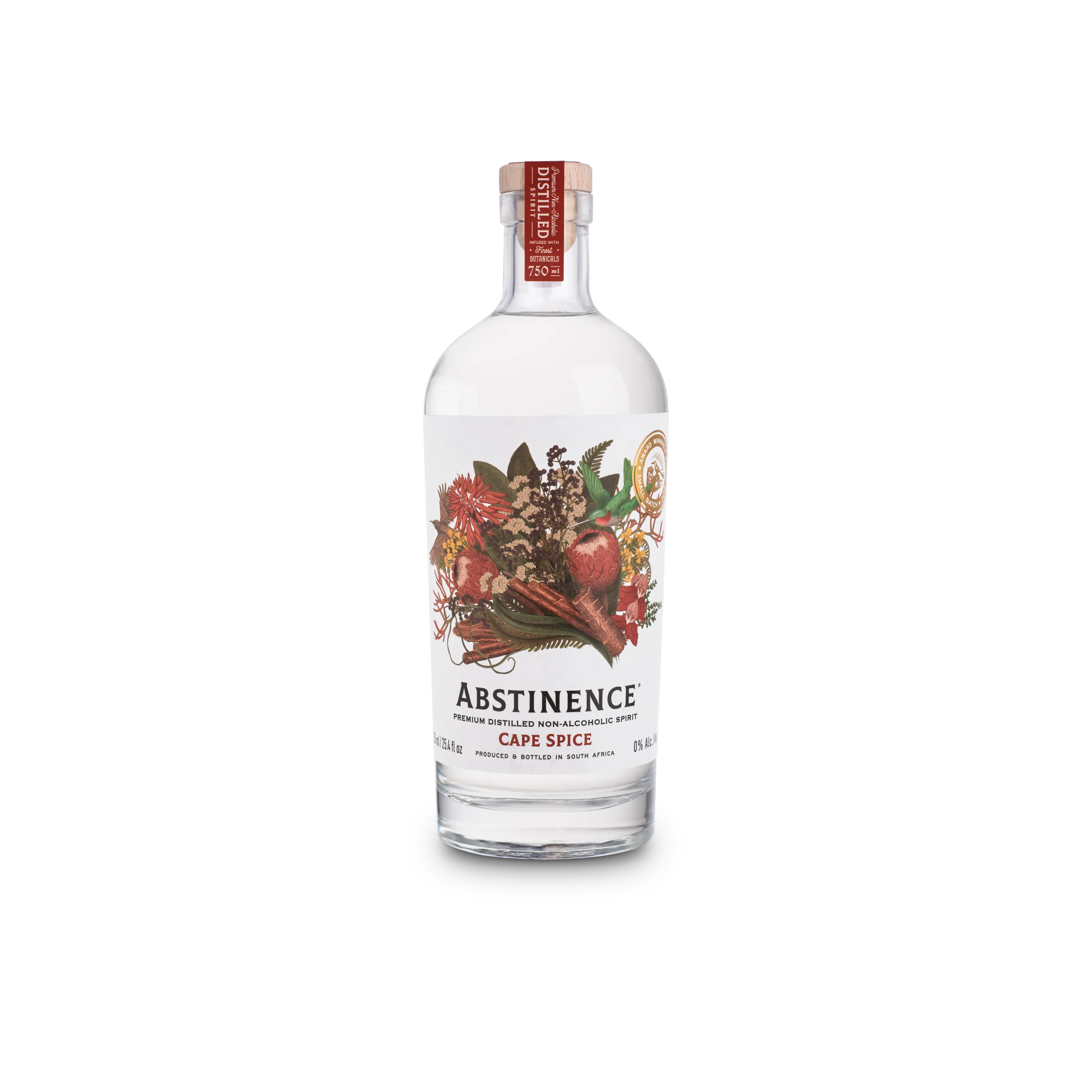 Cape Spice Abstinence Spirits premium distilled non-alcoholic spirits