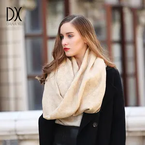 DANA XU 100% Merino Wool oversized Pashmina Blanket Travel Scarf Cashmere Shawl Wrap Women's Fall Winter Oversize Shawl Floral Fashionable Autumn