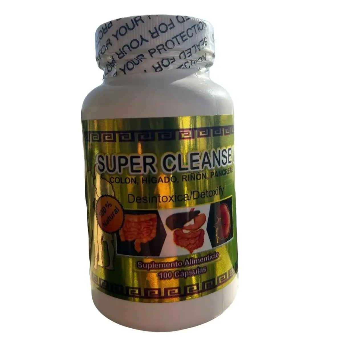 Detoxify yourself with Super Cleanse II Capsules Food Supplement