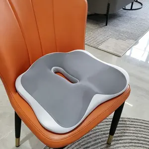 Memory Foam Seat Cushion, Lumbar Support Pad for Office Chair, Relieves Back and Tailbone Pain, Ergonomic Design for Long Hours Sitting