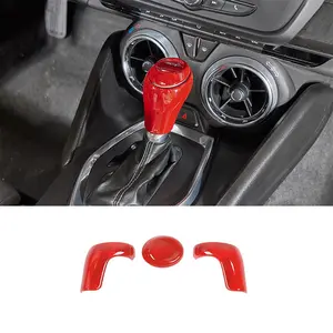 For 2016+ Chevy Camaro Gear Shift Knob Cover Trim Decoration