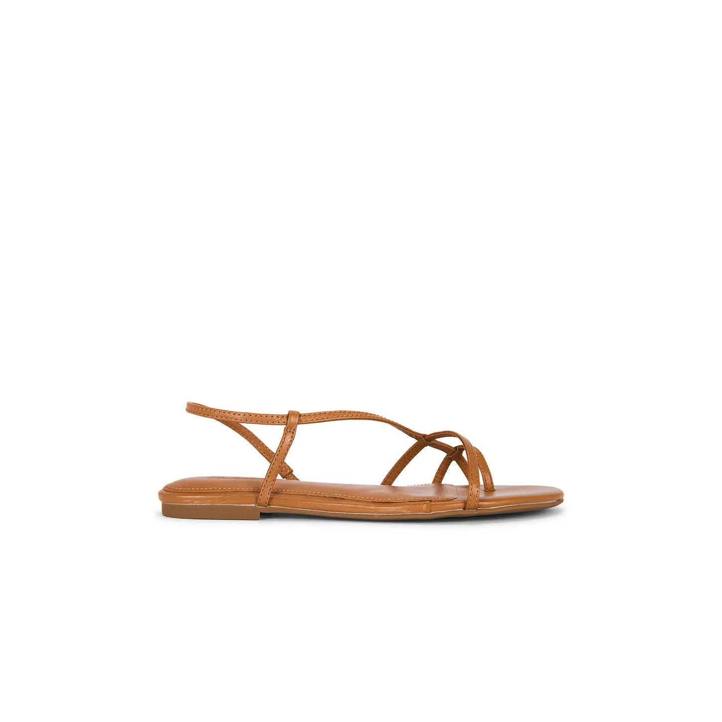 Madewell Iggy Strappy Sandal in Toasted Coconut