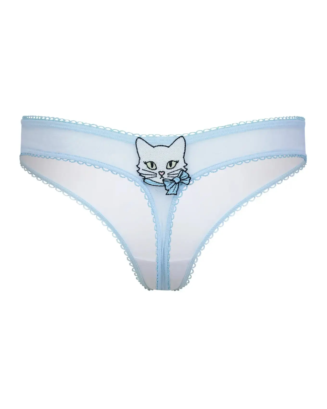 Alyshia Thong White Plus Panty