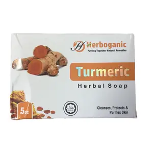 Turmeric Herbal Soap for Softer Skin - Natural Body Cleanser