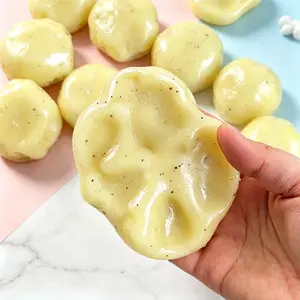 Fake Mashed Potato Slush Drink Squishy Toy - Soft Liquid Gel TPR Stress Relief Fidget Squishies, Compact and Charming, Ideal for Indoor Hobby Playtime with Calming Effect, Children Development Gift for Squish Hobby Fans