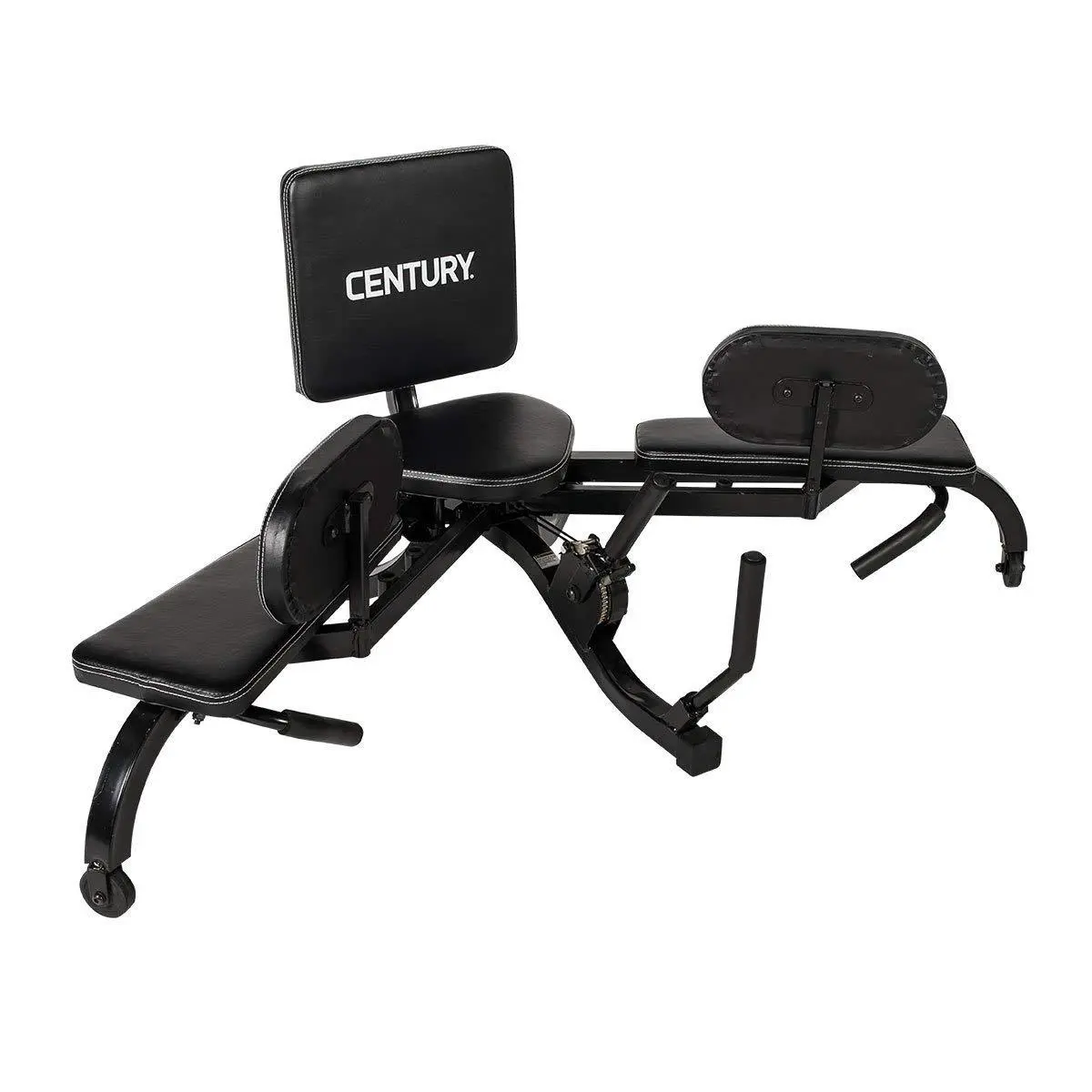 Century Versaflex 2.0 Leg Stretcher, Heavy Duty Steel Construction for Martial Arts & Sports, with Larger Back Support, Accommodates All Levels, Stretchers, Larger, Redesigned Back, Serious Athlete, Unisex, 55 Lbs