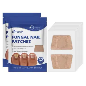 Nail Repair Patches - Invisible Treatment for Toenails,Natural Herbal Tea Tree Oil Garlic Chamomile Fungus  Nail Patches, Improve Bacterial Infections, Keep Feet Health,Easy To Use