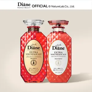 Moist Diane Perfect Beauty Extra Volume & Scalp Shampoo & Treatment Set | Root Lift & Lightweight Volume for Flat, Limp Hair | Official Partner