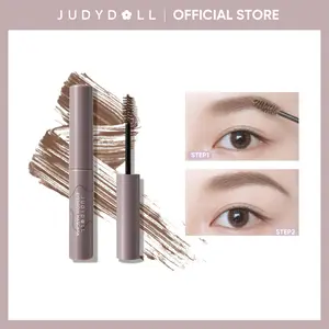 JUDYDOLL 2 IN 1 Eyebrow Mascara, Smooth Clump-Free Formula, Natural Color, Strong Hold & Long-Lasting, Easy to Use for Beginners, Gentle & Hypoallergenic for Sensitive Skin, Spring Gift, Refresh Look