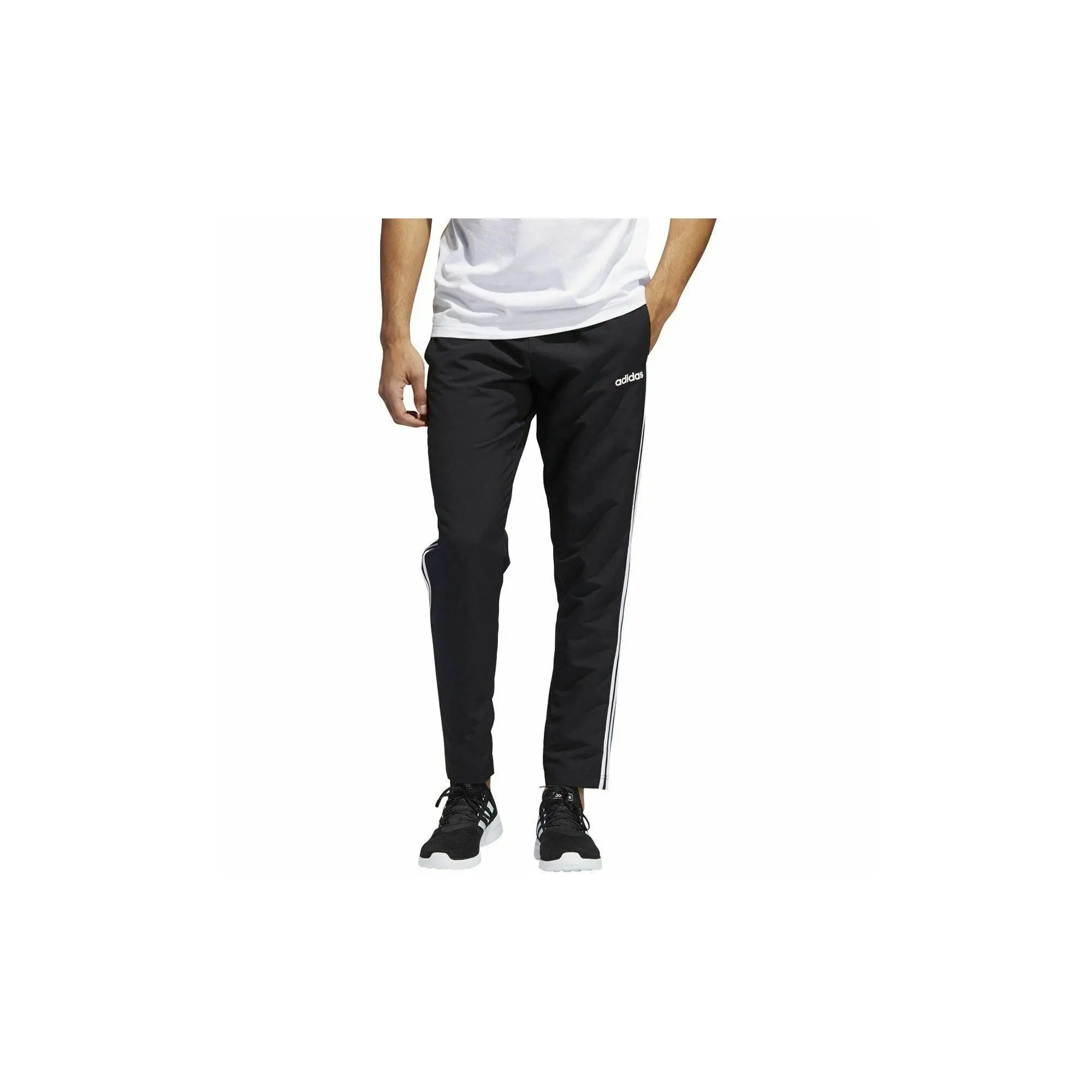 Essentials 3-Stripes Pants "Black / White" FI7164