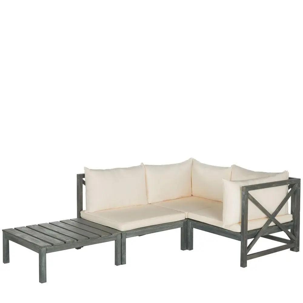 Safavieh Lynwood 4-Piece Outdoor Sectional