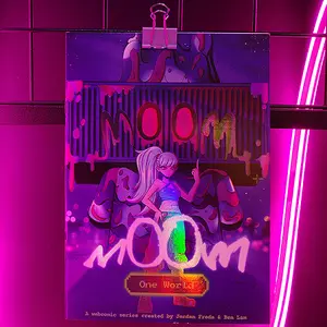 m00m: One World | Autographed Comic/Manga w/ Holographic Cover | Prequel + Ep 1 | Limited Comic Con Edition