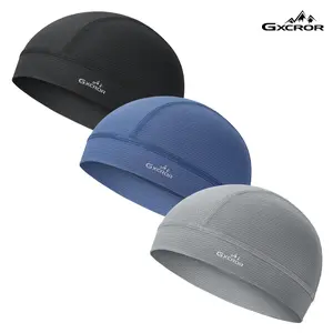 GXCROR 2-Pack Cooling Skull Caps, Sweat-Wicking Helmet Liners for Men Women