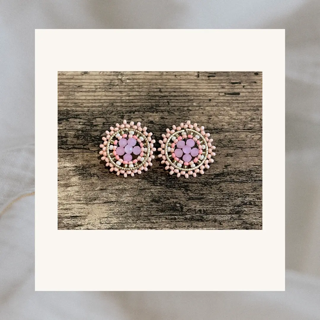 Eleasha Small Beaded Earrings