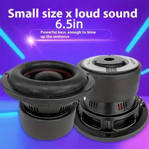 6.5-inch car subwoofer dual 4 ohms, maximum 800 watt pure subwoofer