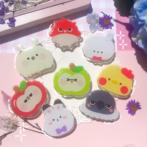 Love and Deepspace Mascot Cute Happy Snowman Sunny Apple Galaxy Kid Grumpy Crow Artsy Birb Xavier Rafayel Sylus Zayne Caleb Phone Grip