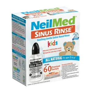 NeilMed Sinus Rinse Pediatric Kit with 60 Packets
