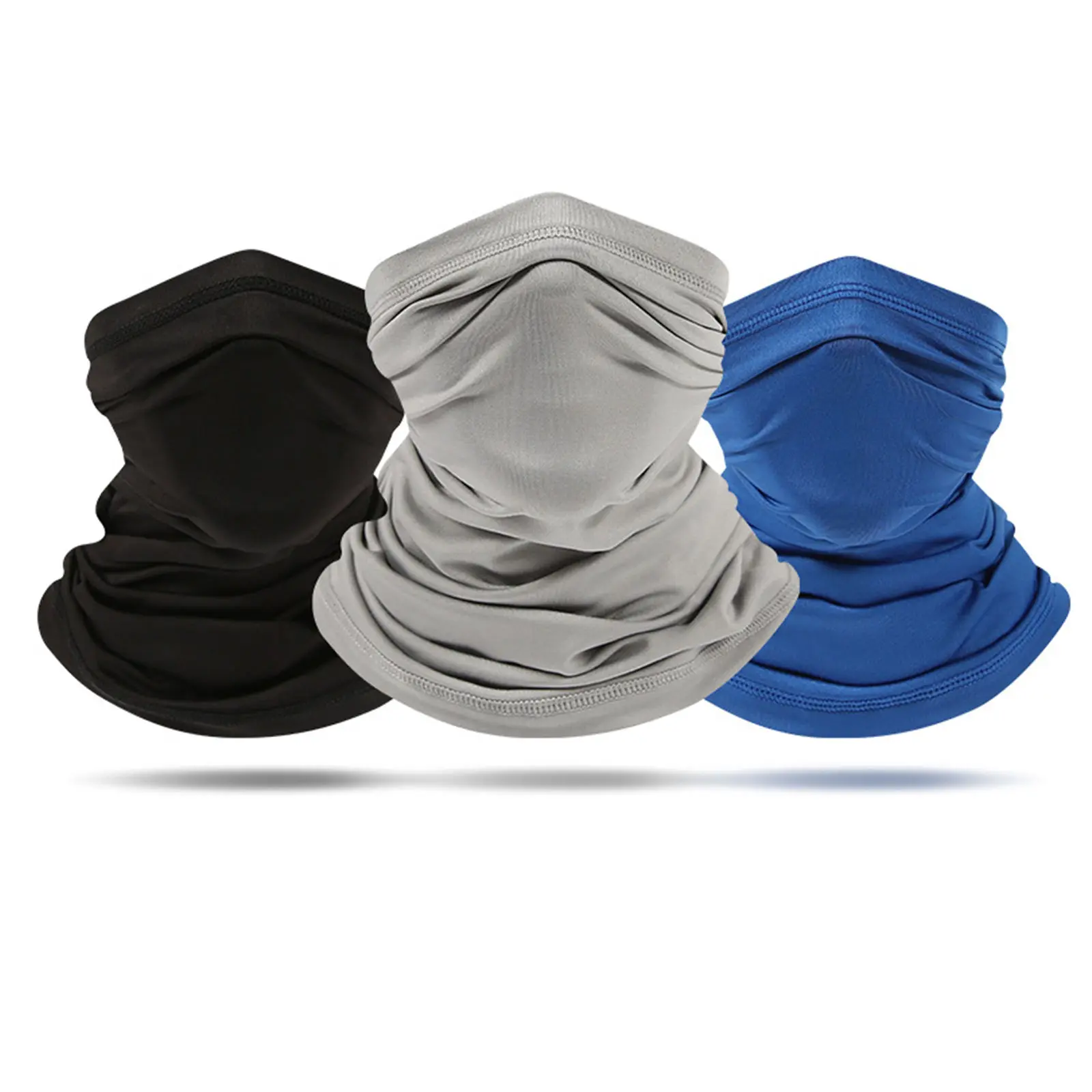 Cycling Balaclava Cooling Face Neck Cover, Men Sun Protection Face Scarf, Breathable Fishing Cycling Headkerchief Full Face Cover