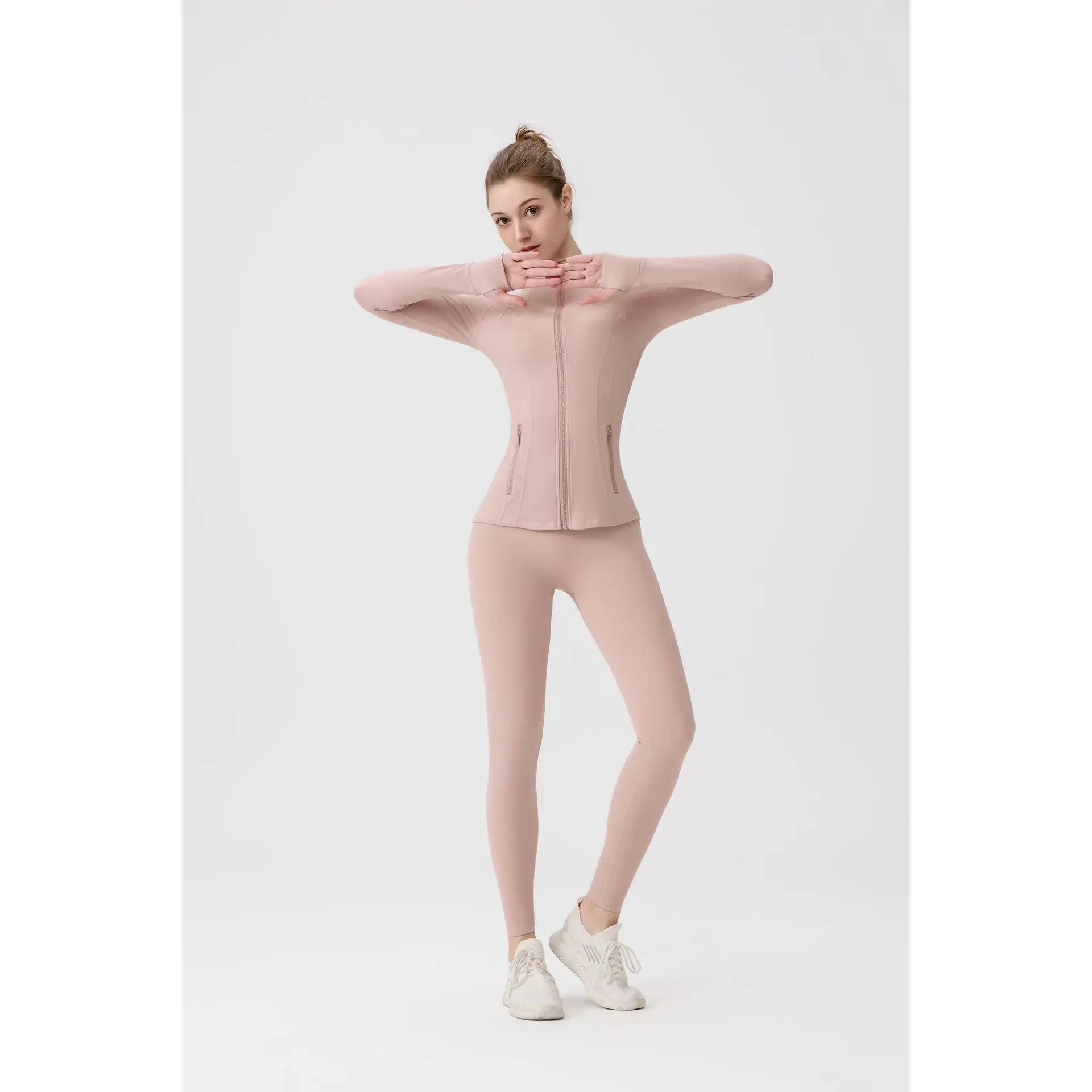 Pink Mist Yoga Pants+Jacket Original Lab