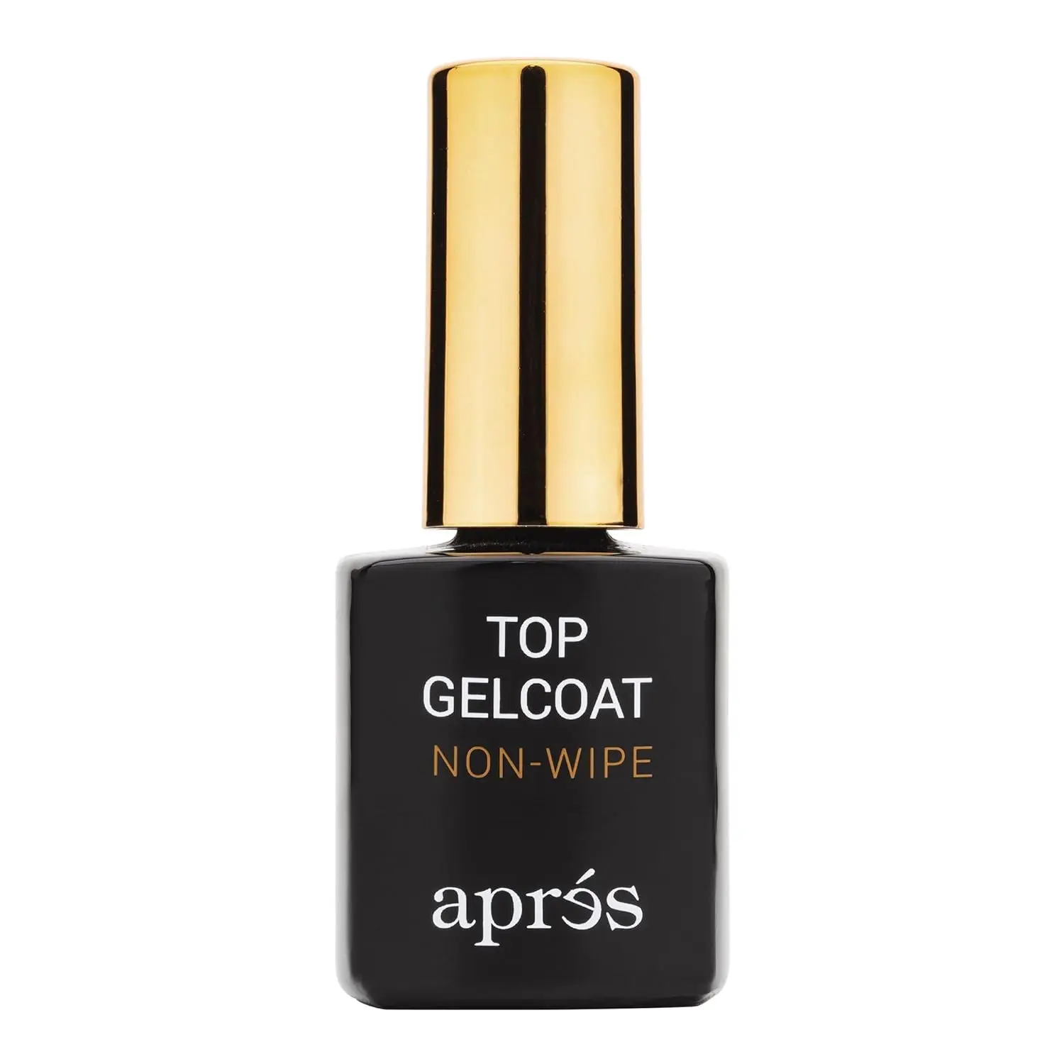 APRÉS Non-Wipe Glossy Top Gel Nail Polish (15ml) - Toluene-Free, Chip-Resistant, Long-Shine Beauty Product for Salon-Speed Manicure Nail Care