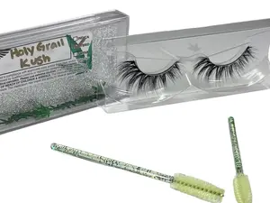 Holy Grail 3D Mink Eyelashes Fluffy Soft False Eyelash Dramtic Thick Curly Cross Fake Eye Lashes Extension Makeup Tool Sixdian Cruelty Free