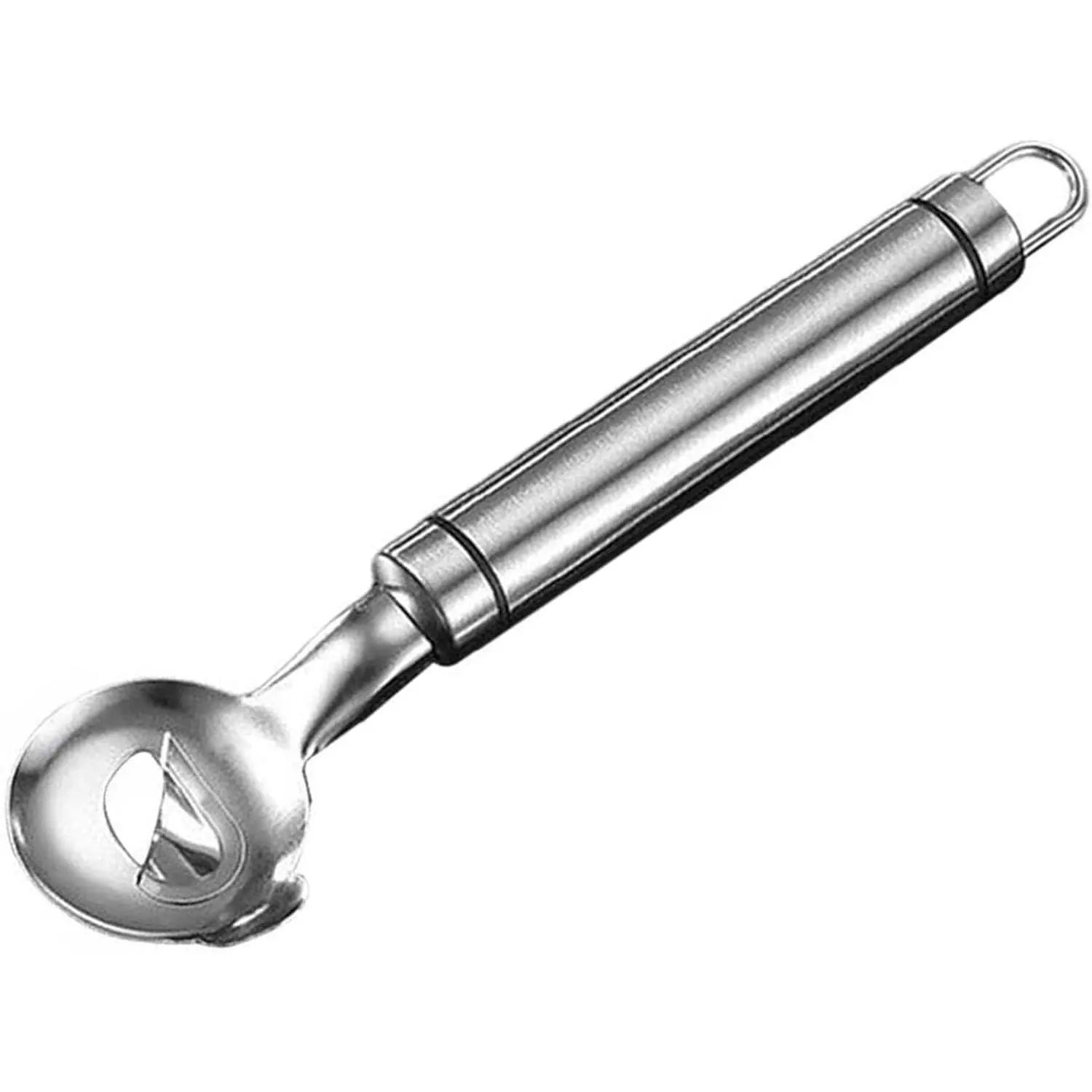 1PCS Stainless Steel Cactus Meatball Cutter - Multifunctional Kitchen Utensil with Squeezing Scoop, Thorn Remover, Peeler, Spoon-Shaped Dishwasher-Safe Tool for Fruit & Vegetable Prep, Rust-Proof, Easy to Clean & Store