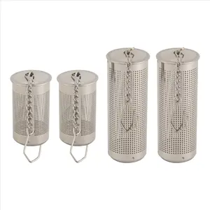 4PCS Tea Infusers for Loose Tea,Tea Filter with Lid,Stainless Steel Tea Strainer with Chain Hook,Large Tea Strainer Ball