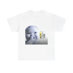 Viral AI Baby Laughing Meme Shirt – Tuff “Son Holding Back a Laugh” Tee, Funny Trend Y2K Streetwear Niche Baby Graphic T-Shirt