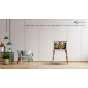 The Velari Wooden Digital Reptiles Turtle Tortoise Enclosure Cage Lizard Snake Leopard Leopard Geckos