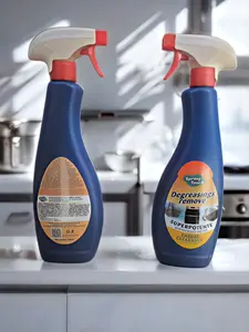 Spring Touch Kitchen Grease Cleaner Superpotente Powerful Stain Removal Spray for Effective Degreasing