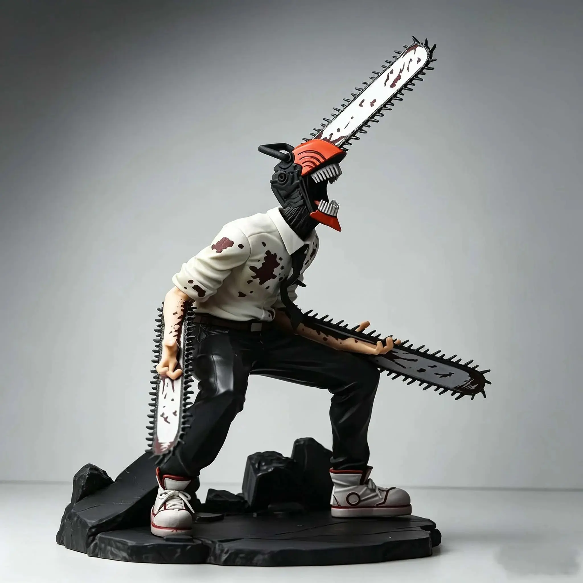 Chainsaw Man Denji Anime Figure Denji/Power Action Figure Chainsaw Man Denji Figurine Adult Collectible Model Doll Toy