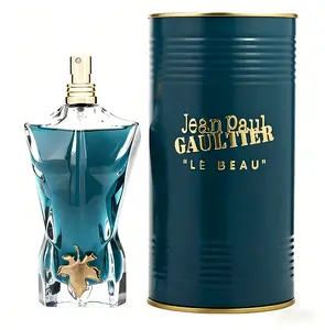 Jean Paul Gaultier Le Beau Eau de Toilette | 4.2 fl oz Masculine Fresh Woody Fragrance