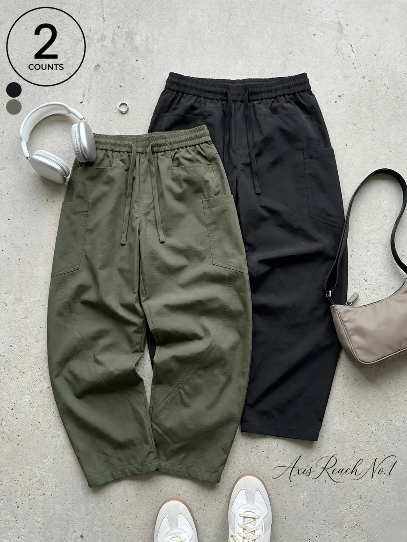 A1 Women's Y2K Baggy Parachute Pants High Waisted Drawstring Adjustable Wide Barrel Leg Cargo Trousers Lightweight Casual Streetwear Lounge Dance Athletic Curved All Season Pants For Gym