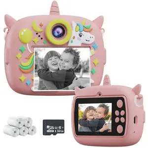 Kids Camera Instant Print, Toddler Camera Toys for Children Ages 3-14, Digital Camera for Girls 4-13 Years Old, Portable & Fun Photography