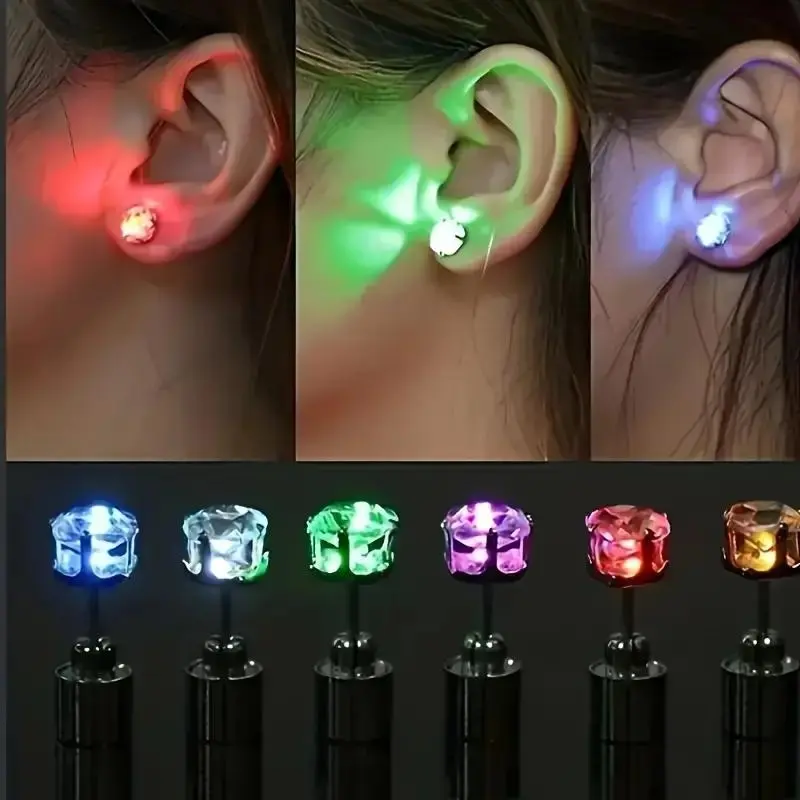 LED Light-Up Earcuffs, Personalized Novel Colored Jewelry for DIY Beading & Jewelry Making, Automatic Multi-Color Switch (Toys & Hobbies DIY Supplies), Earcuff
