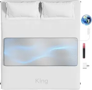 XKETA Grounding Mat for Bed King Size Pure Silver Fiber Reduce Anxiety Inflammation Pain Relief Improve Energy Organic Cotton Dermatologically Tested Includes Cord Test Pen Safety Adapter