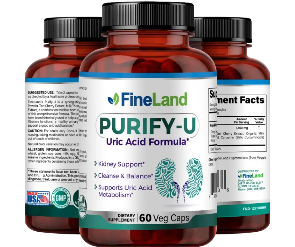 FineLand PURIFY-U Kidney Support, Cleanse & Balance, Supports Uric Acid Metabolism Healthcare Milk