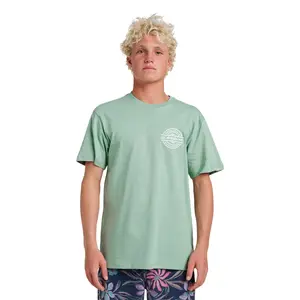 Quiksilver | Mirrored Classic T-Shirt | Premium Everyday Essential | Everyday Wear & Skate Style
