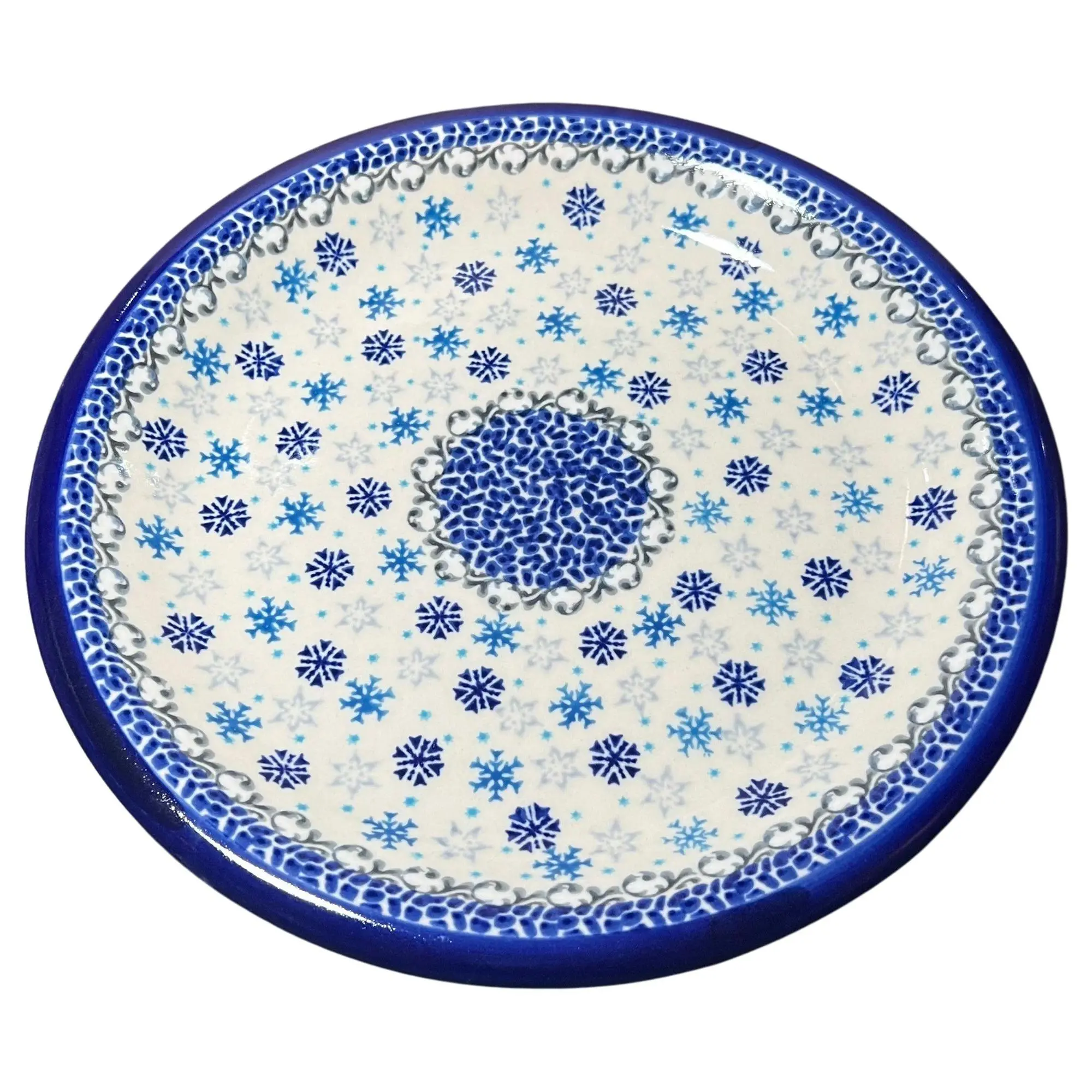 Lidia's Polish Pottery Holiday Dinner Plate