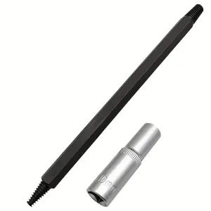 Universal Spark Plug Removal Tool Set, Hexagonal Reverse Thread Tap, Spark Plug Broken Screw, Spark Plug Removal Extractor