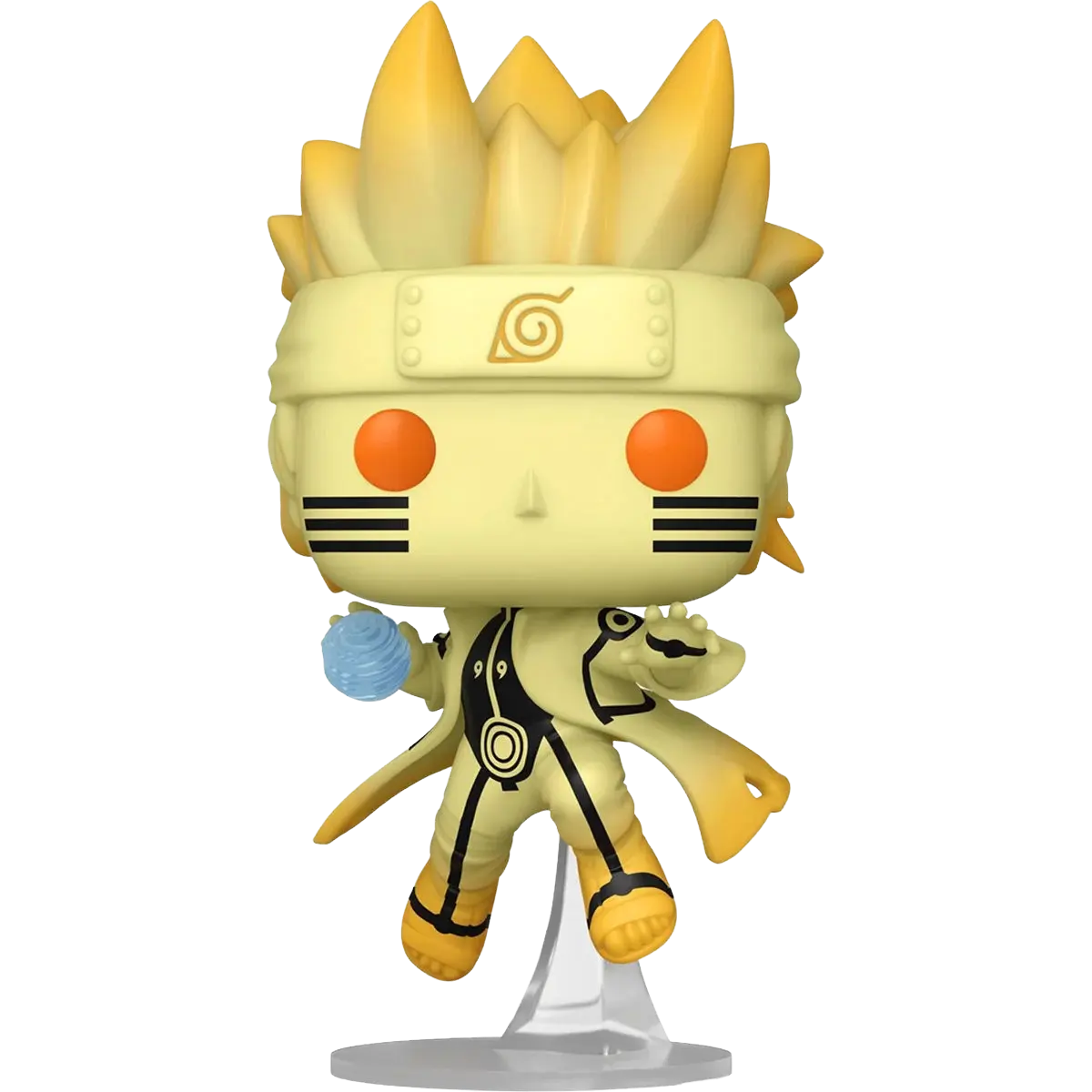 Naruto: Shippuden Naruto Uzumaki Kurama Link Mode Funko Pop! Vinyl Figure #1465 - AAA Anime Exclusive