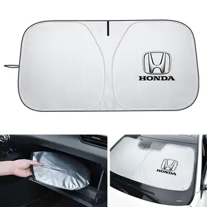 Car Windshield Sun Shade Visor UV Protection Shield for Honda Fit Jazz S Civic Type-R Crv Pilot Accord Insight Spirior City Hrv